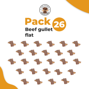 Beef Gullet Flat 6" 15cm (500g)