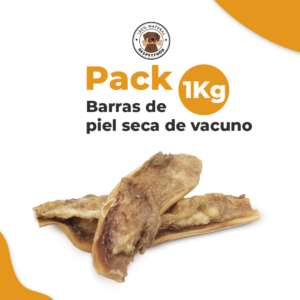 Barras de piel seca de vacuno