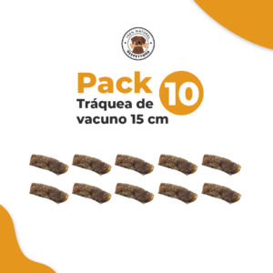 Tráquea de vacuno (15cm)