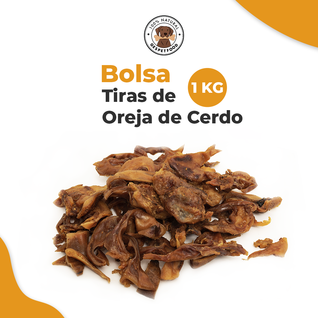 Tiras de Orejas de Cerdo (1Kg)