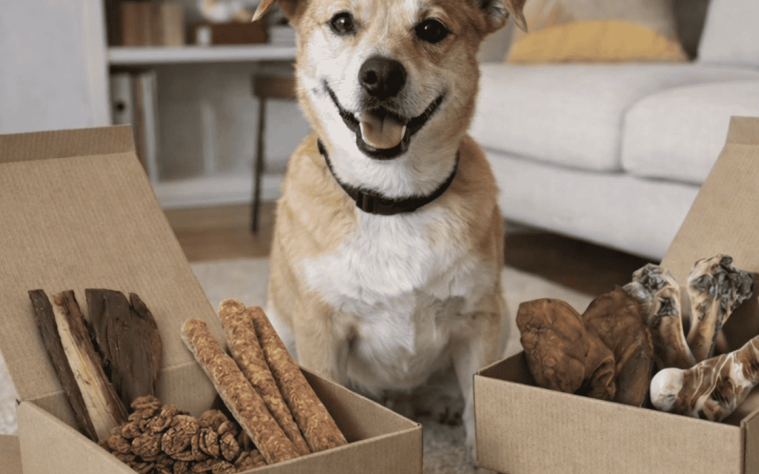 Snacks naturales para perros: beneficios reales frente a los industriales